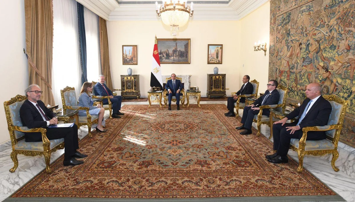 الرئيس السيسي يبحث مع أمين عام منظمة التعاون الاقتصادي والتنمية تعزيز الشراكة ودعم مسار الإصلاح الاقتصادي