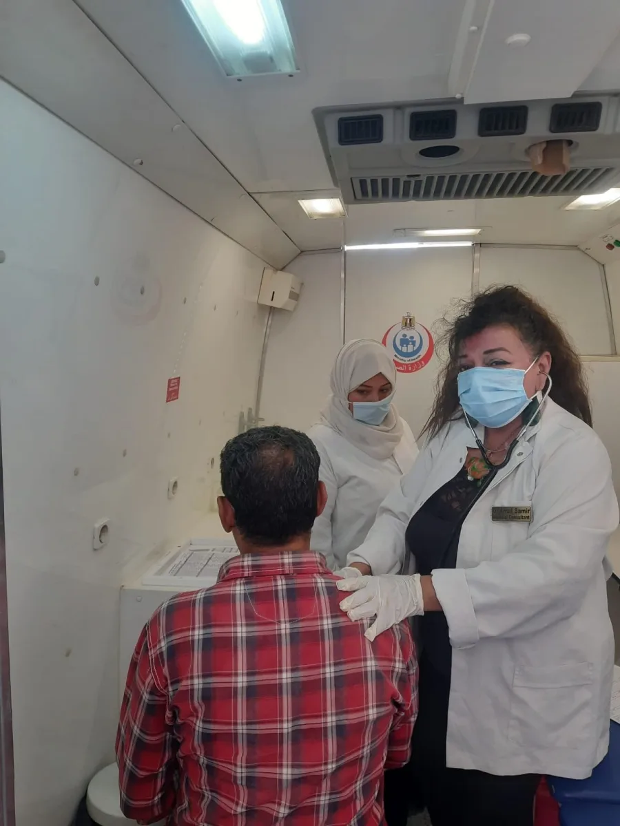 صحة المنيا: تقديم 175 خدمة طبية مجانية لرواد النادي الرياضي بالمنيا الجديدة